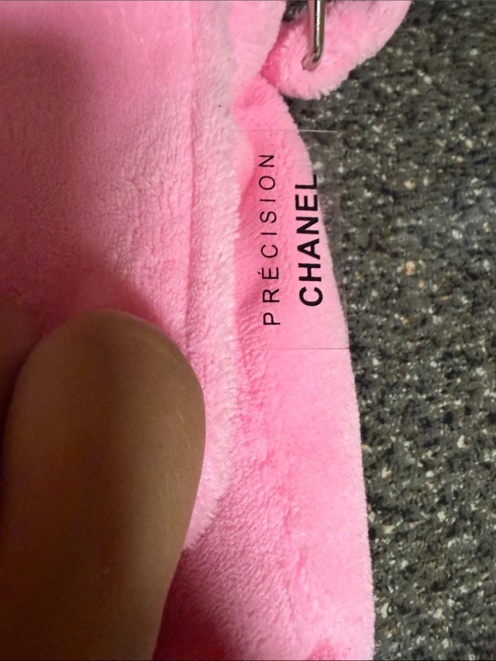 CHANEL pastel pink